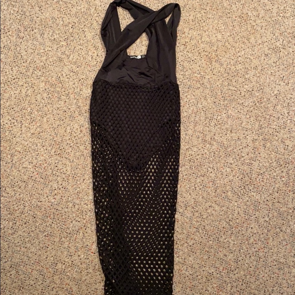 Dress with cut outs